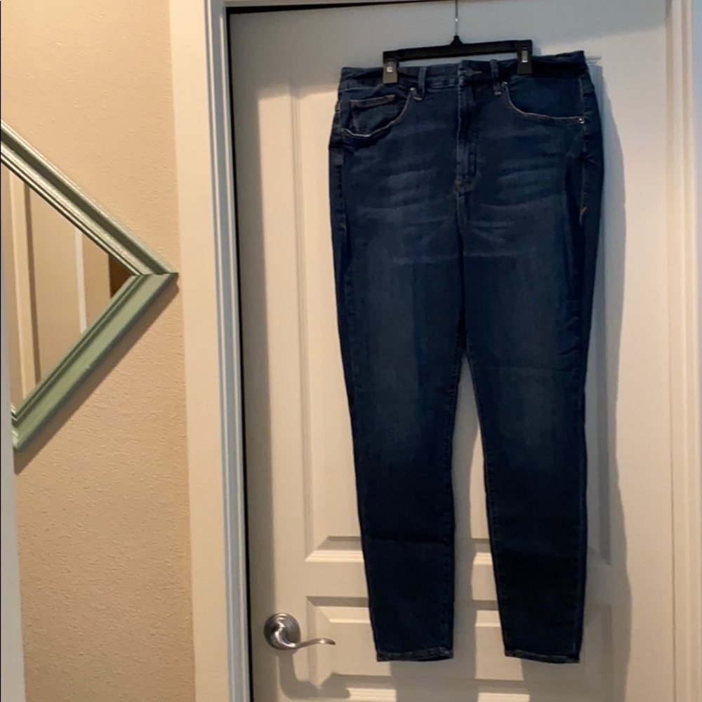 Good American Good waist skinny jeans size 18